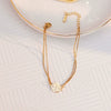 Wholesale Titanium Steel Bracelets Niche Design With Constellation Doll Heart Shape Flower Bow Wave Star Animal Zodiac Letters Numbers Text Electroplated