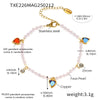 Wholesale 316L Stainless Steel Chain Style Niche Unisex Necklace Jewelry With Electroplating