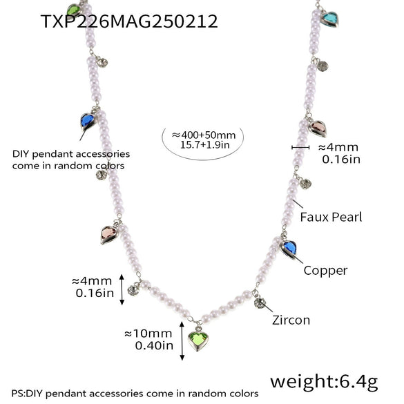 Wholesale 316L Stainless Steel Chain Style Niche Unisex Necklace Jewelry With Electroplating