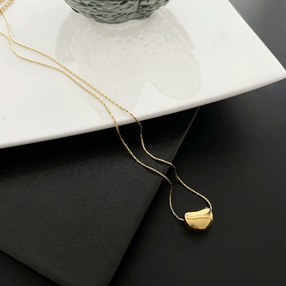 Wholesale Titanium Steel Constellation Pendant Necklace Light Luxury Geometric Style Box Chain