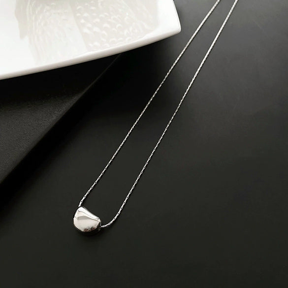 Wholesale Titanium Steel Constellation Pendant Necklace Light Luxury Geometric Style Box Chain