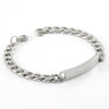 Wholesale Titanium Steel Couple Bracelet Geometric Fashion Polished Jewelry For Men And Women
