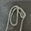 Wholesale Titanium Steel Cuban Hip Hop Geometric Punk Unisex Necklace With Electroplating And Snake Bone Chain