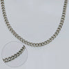 Wholesale Titanium Steel Cuban Hip Hop Geometric Punk Unisex Necklace With Electroplating And Snake Bone Chain