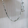 Wholesale Titanium Steel Cuban Hip Hop Geometric Punk Unisex Necklace With Electroplating And Snake Bone Chain