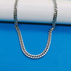 Wholesale Titanium Steel Cuban Hip Hop Geometric Punk Unisex Necklace With Electroplating And Snake Bone Chain
