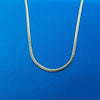 Wholesale Titanium Steel Cuban Hip Hop Geometric Punk Unisex Necklace With Electroplating And Snake Bone Chain