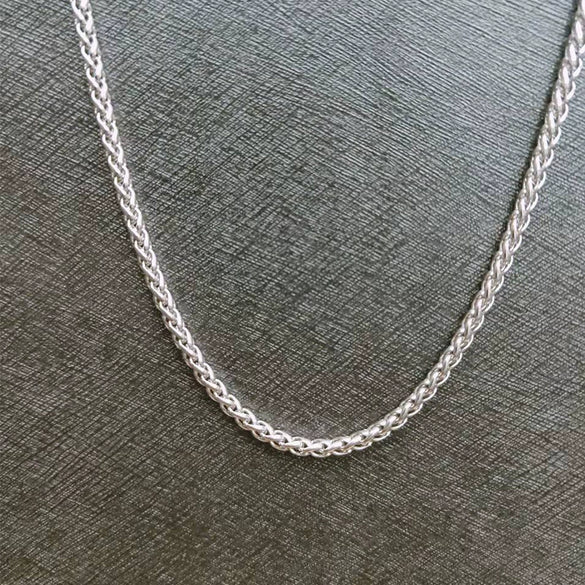 Wholesale Titanium Steel Cuban Hip Hop Geometric Punk Unisex Necklace With Electroplating And Snake Bone Chain