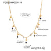 Wholesale 316L Stainless Steel Drop Shape Electroplating Women's Pendant Earrings