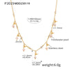 Wholesale 316L Stainless Steel Drop Shape Electroplating Women's Pendant Earrings