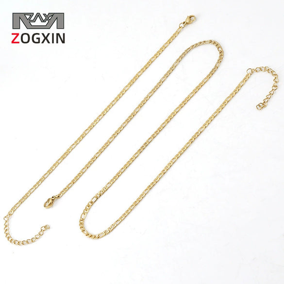 Wholesale Titanium Steel Electroplated Bracelet Necklace Jewelry Chain