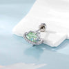 Wholesale Titanium Steel Fashion Butterflyinlaid Zircon Ear Bone Nails For Women