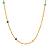Wholesale 316L Stainless Steel Geometric Ball Drop Oil Necklace For Women