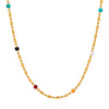 Wholesale 316L Stainless Steel Geometric Ball Drop Oil Necklace For Women