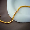 Wholesale Titanium Steel Geometric Beaded Bracelet For Women With Electroplating Treatment