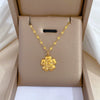 Wholesale Titanium Steel Geometric Cartoon Style Electroplated Cold Necklace For Unisex As Clavicle Chain Accessories