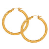Wholesale 316L Stainless Steel Geometric Circle Electroplated Exaggerated Women's Earrings