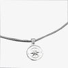 Wholesale Titanium Steel Geometric Compass Pendant Necklace Electroplated Unisex Fashion Accessory