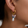 Wholesale Titanium Steel Geometric Earrings For Women Electroplated Light Luxury Jewelry