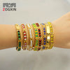 Wholesale 316L Stainless Steel Geometric Electroplated Women's Bracelet Jewelry