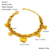Wholesale Titanium Steel Geometric Fashion Electroplated Unisex Bracelet