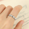 Wholesale 316L Stainless Steel Geometric Gear Ring Retro Niche Design Electroplated Simple Style Nonfading For Women