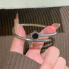 Wholesale Titanium Steel Geometric Light Luxury Style Vacuum Electroplated And Polished Clasp Bracelet