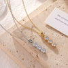 Wholesale Titanium Steel Geometric O Word Chain Necklace For Women Ins Cool Simple Style Electroplated