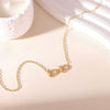 Wholesale Titanium Steel Geometric Pendant Necklace With Electroplating Simple Design For Women