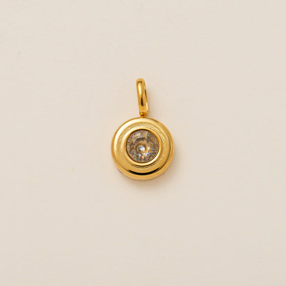 Wholesale Titanium Steel Geometric Pendant With Electroplating For Women