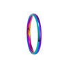 Wholesale Titanium Steel Geometric Polished Fingertip Tail Ring For Couples And Women