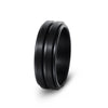 Wholesale Titanium Steel Geometric Rotating Ring Jewelry Stressrelief Hand Accessory Electroplated Unisex