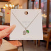 Wholesale Titanium Steel Geometric Ruyi Safe Lock Pendant Necklace For Women With Electroplating And Cross Chain