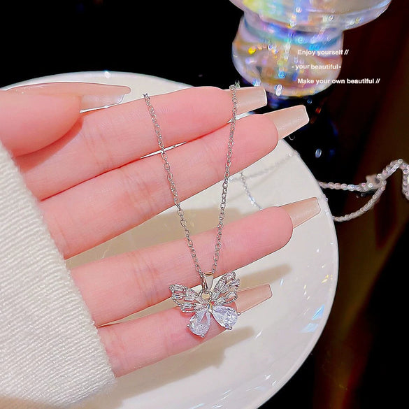 Wholesale Titanium Steel Geometric Ruyi Safe Lock Pendant Necklace For Women With Electroplating And Cross Chain