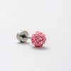 Wholesale Titanium Steel Geometric Simple Style Electroplated Ear Nail For Women