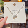 Wholesale Titanium Steel Geometric Snake Bone Chain Pendant Necklace For Women Light Luxury Electroplating Style