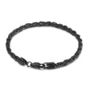 Wholesale Titanium Steel Geometric Sporty Style Spiral Hemp Rope Twist Chain Women's Bracelet