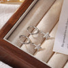Wholesale Titanium Steel Geometric Starfish Pendant Earrings For Women Minimalist Style