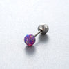 Wholesale Titanium Steel Geometric Style Earrings With Gems
