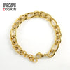 Wholesale 316L Stainless Steel Geometric Style Electroplated Unisex Bracelet