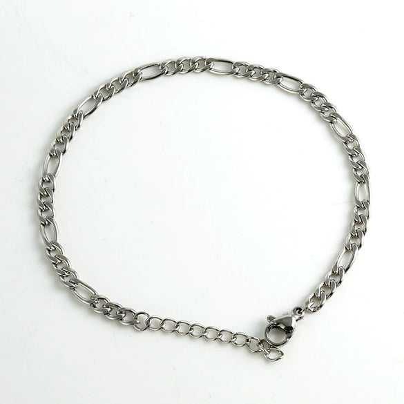 Wholesale 316L Stainless Steel Geometric Style Electroplated Unisex Bracelet