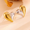 Wholesale Titanium Steel Geometric Water Drop Earrings Retro Style