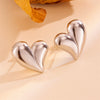 Wholesale Titanium Steel Geometric Water Drop Earrings Retro Style