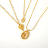 Wholesale Titanium Steel Geometric Zircon Necklace For Women
