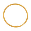Wholesale Titanium Steel Gold Electroplated Simple Style Ring And Bracelet