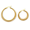 Wholesale 316L Stainless Steel Gold Plated Electroplated Geometric Earrings For Women