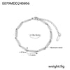 Wholesale Titanium Steel Goldplated Fashion Necklace And Bracelet With Diamond Carved Pattern For Women