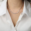 Wholesale 316L Stainless Steel Goldplated Geometric Style Unisex Necklace Jewelry