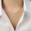 Wholesale 316L Stainless Steel Goldplated Geometric Style Unisex Necklace Jewelry