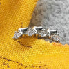Wholesale Titanium Steel Heart Shape Diamond Ear Bone Nail Piercing Jewelry